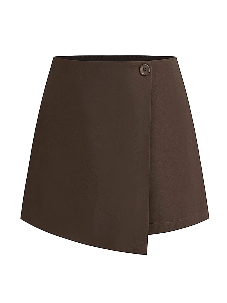 Mini Falda-Shorts Asimétrica | Estilo Elegante | Mujer