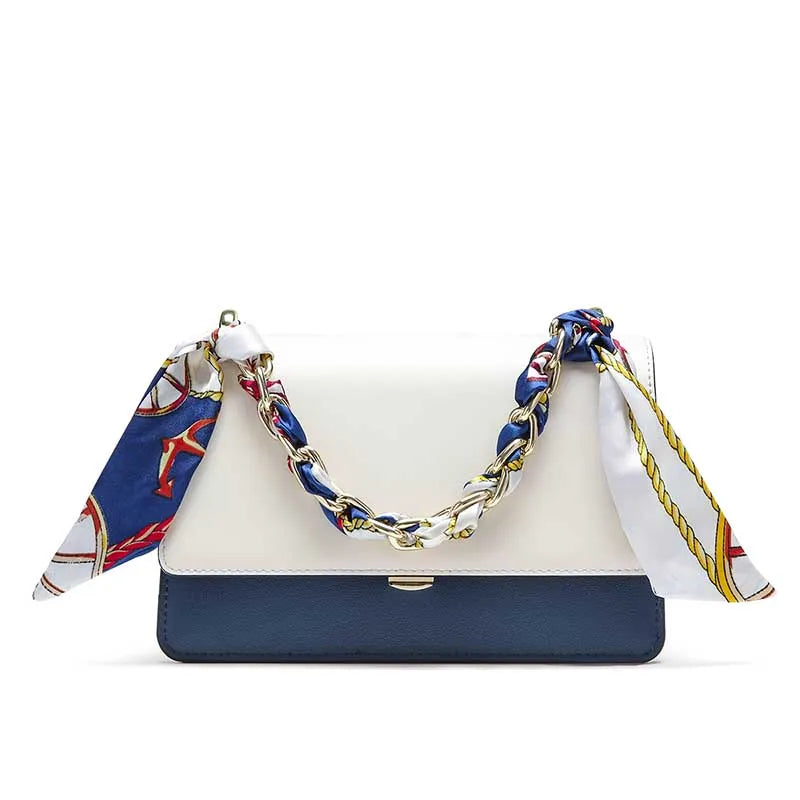 LAORENTOU bolso de hombro de cuero dividido para mujer, bolso de moda, bolso cruzado de mujer de diseño de lujo 2025