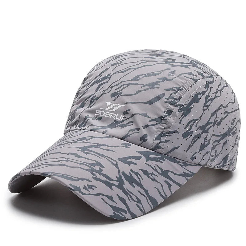 Gorra Béisbol Fina Transpirable Secado Rápido Ajustable | Deporte Viaje Unisex