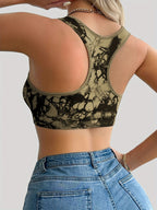 Conjunto 2 Tops Tie Dye | Cuadrado Cuello | Alta Elasticidad | Ticotrendy