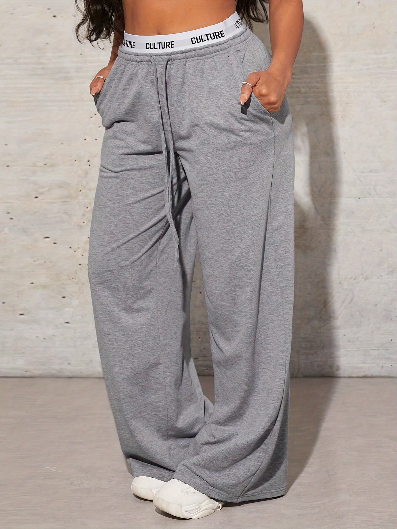 Pantalones Jogger Elegantes Grises | Cintura Ajustable | Ticotrendy Costa Rica