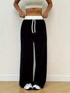 Pantalones Jogger Oversized Color Block | Estilo Casual | Ticotrendy Costa Rica