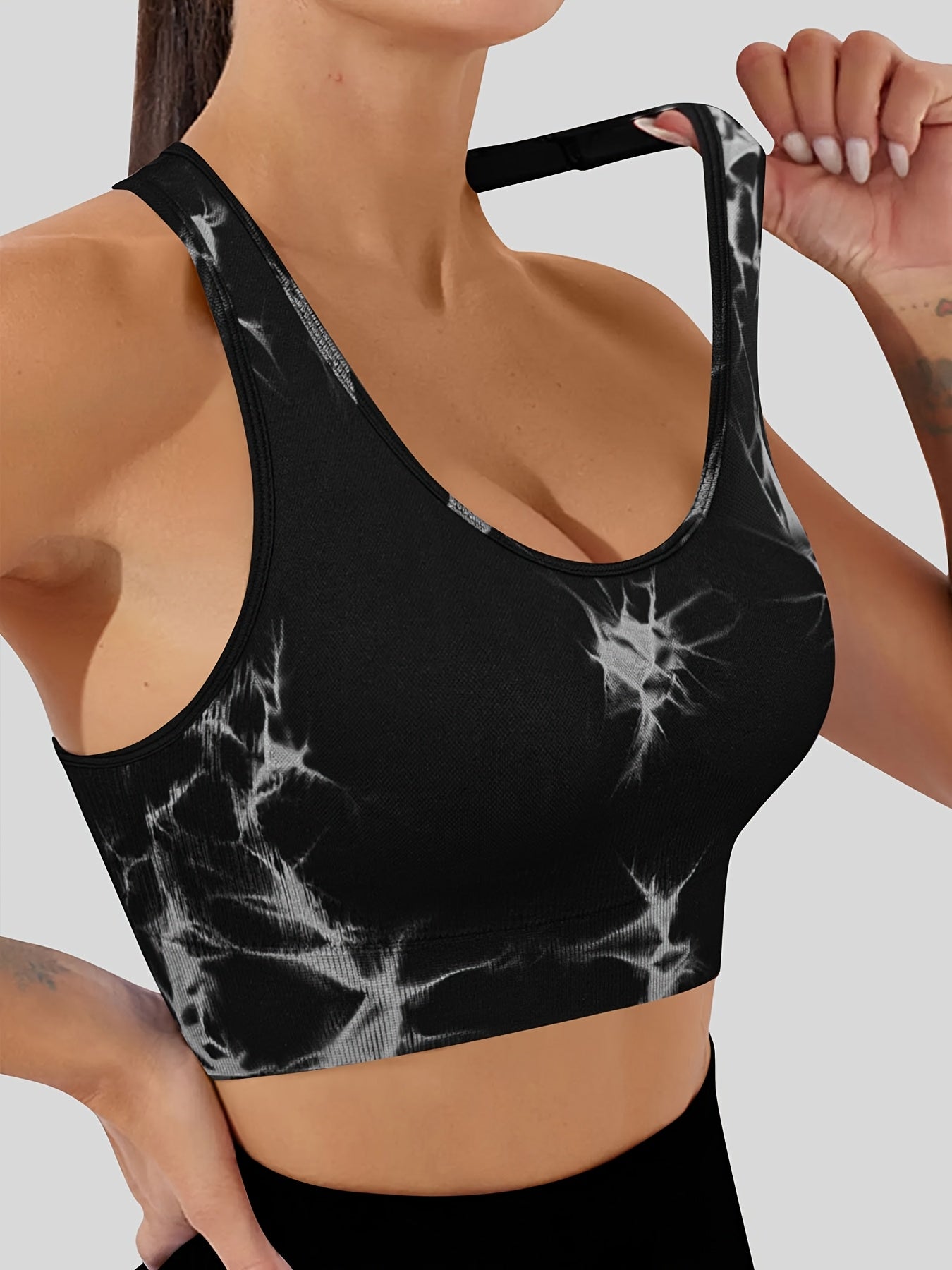 Conjunto 2 Tops Tie Dye | Cuadrado Cuello | Alta Elasticidad | Ticotrendy