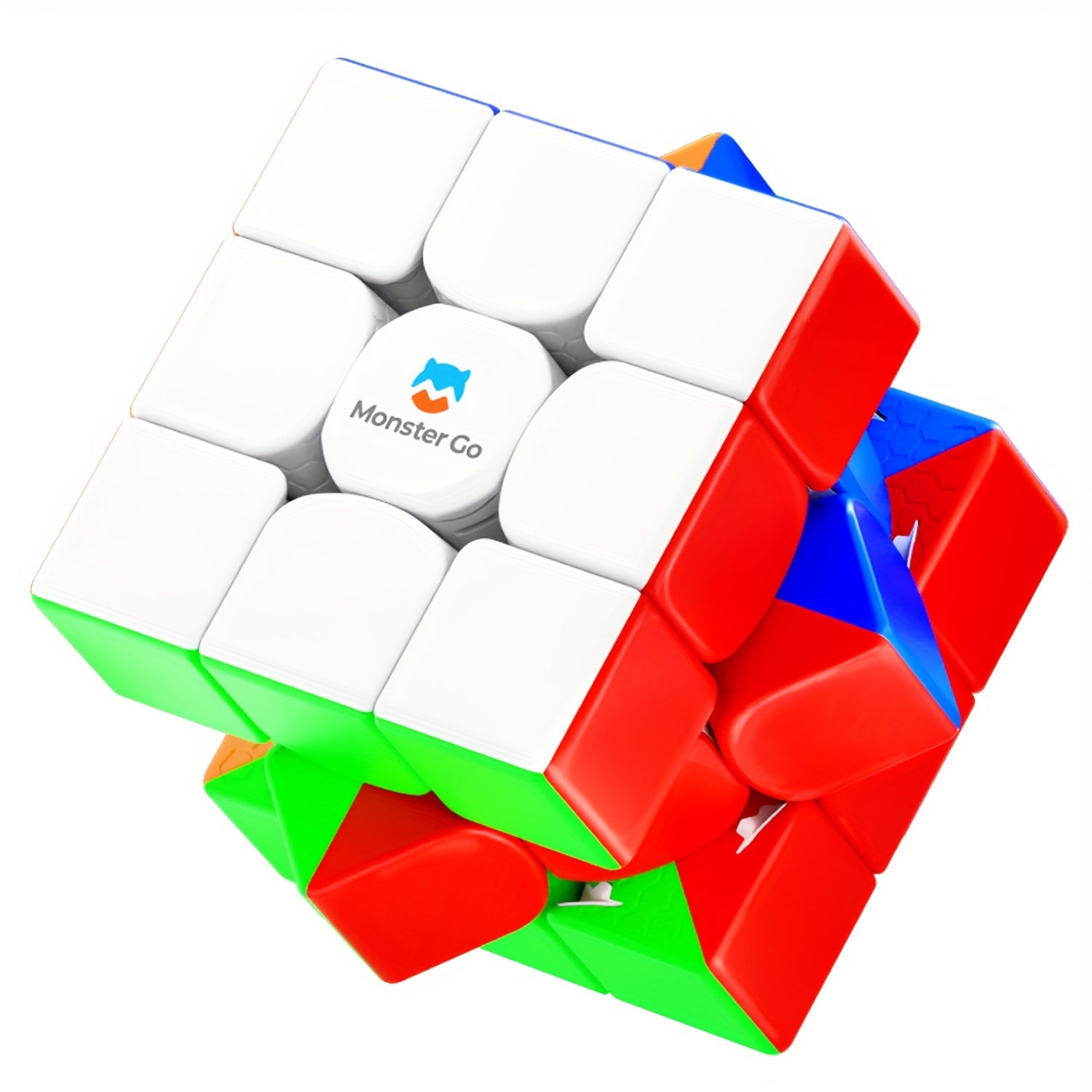 Cubo Velocidad Magnético Monster Go | 3x3 Stickerless | Juguete Educativo