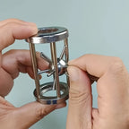 Rompecabezas Metal Bola Atrapada | Desafío Mental Adultos | Juego Ingenio