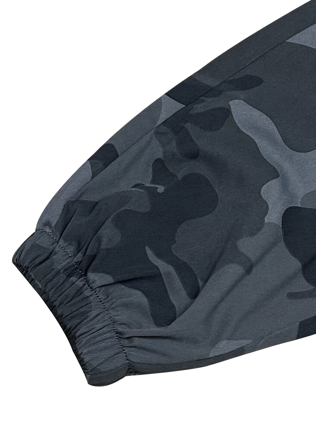 Men's Camouflage Print Casual Sweatpants - Elastic Waistband & Cuffed Ankle, Regular Fit with Multiple Pockets, Machine Washable for Gym, Jogging, Casual Attire, Leisure Athletic Pants | Nonstretch Fabric Pants