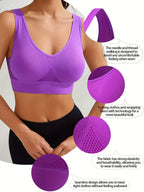 Top Deportivo Espalda Diseño | Antishock | Relleno Extraíble | Ticotrendy