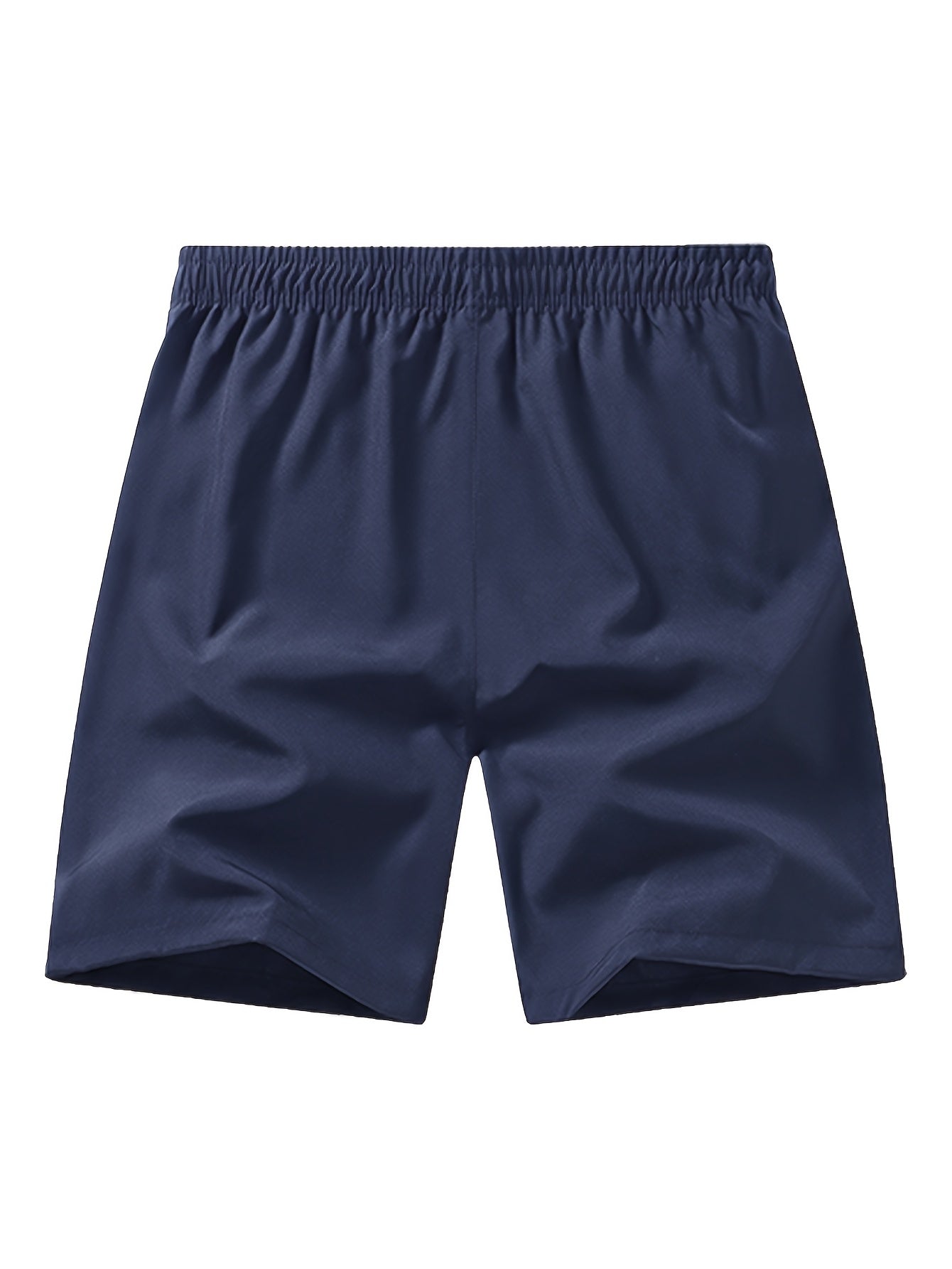 Pantalones Cortos Deportivos Hombre - Secado Rápido, Negro con Bolsillos Naranja, Cordón y Cremallera