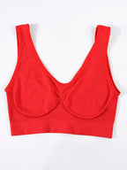 Conjunto 3 Tops Sin Costuras | Alta Elasticidad | Sin Relleno | Ticotrendy