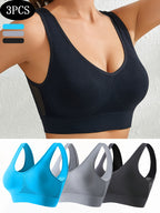 Top Deportivo Espalda Diseño | Antishock | Relleno Extraíble | Ticotrendy