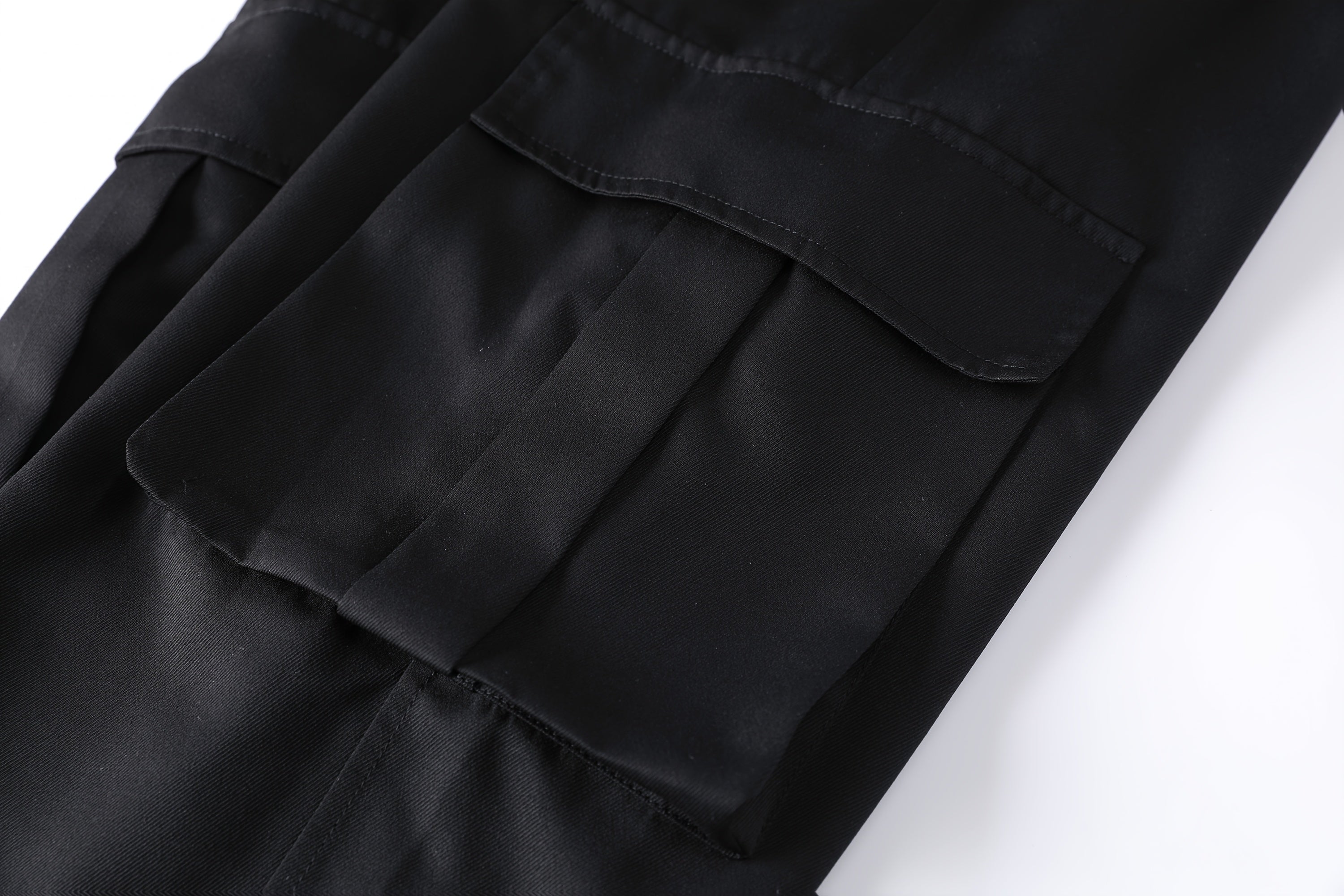 Men's Work Pants, Multi-Pocket Men's Trousers with Drawstring Waist