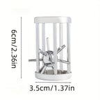 Rompecabezas Metal Bola Atrapada | Desafío Mental Adultos | Juego Ingenio