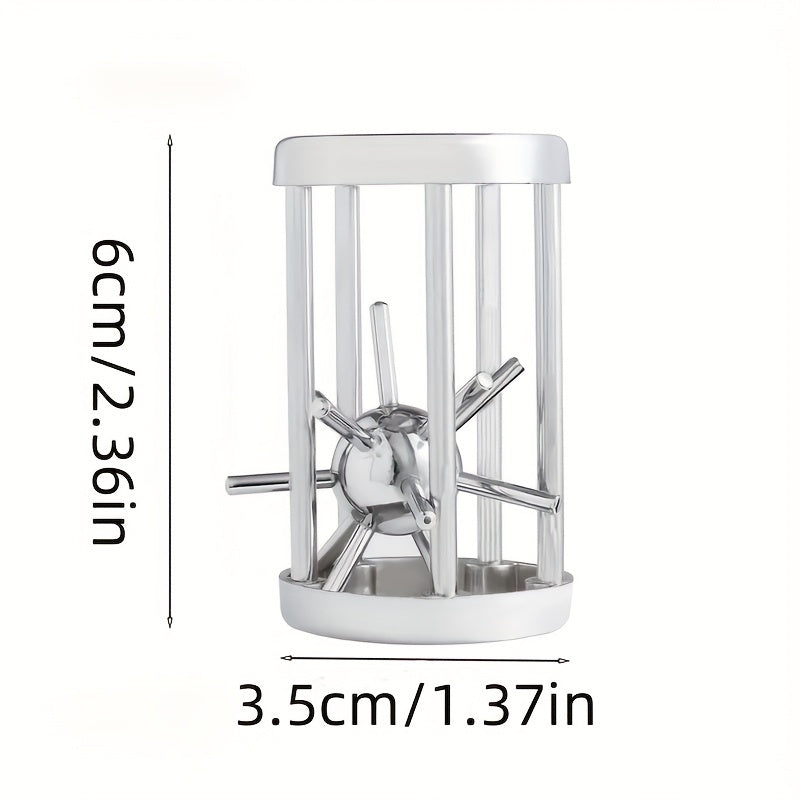Rompecabezas Metal Bola Atrapada | Desafío Mental Adultos | Juego Ingenio