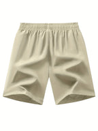 Conjunto de 3 Pantalones Cortos Deportivos | Cintura Elástica con Bolsillos | Playa y Deporte