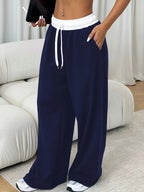 Pantalones Jogger Oversized Color Block | Estilo Casual | Ticotrendy Costa Rica