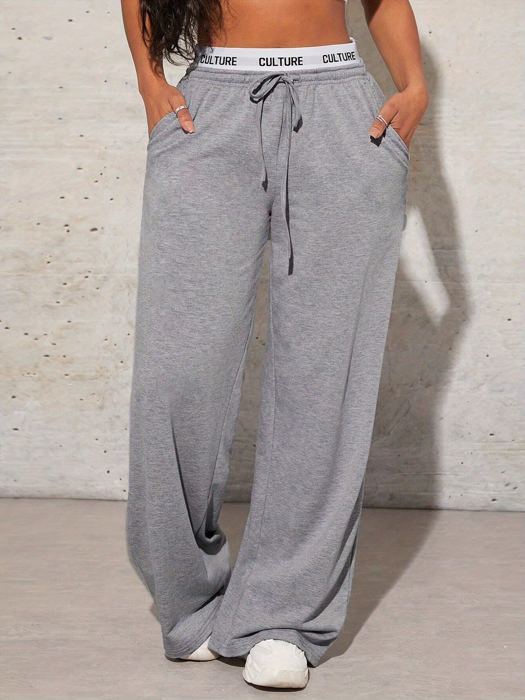 Pantalones Jogger Elegantes Grises | Cintura Ajustable | Ticotrendy Costa Rica