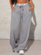 Pantalones Jogger Elegantes Grises | Cintura Ajustable | Ticotrendy Costa Rica