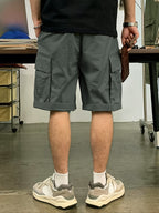 Pantalones Cortos Casuales | Cintura Ajustable con Cordón | Múltiples Bolsillos | Corte Holgado