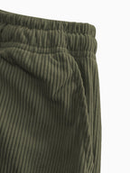 Pantalones Pana Mujer Corte Recto | Ribete Blanco Clásico | Ticotrendy Costa Rica