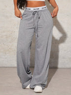 Pantalones Jogger Elegantes Grises | Cintura Ajustable | Ticotrendy Costa Rica