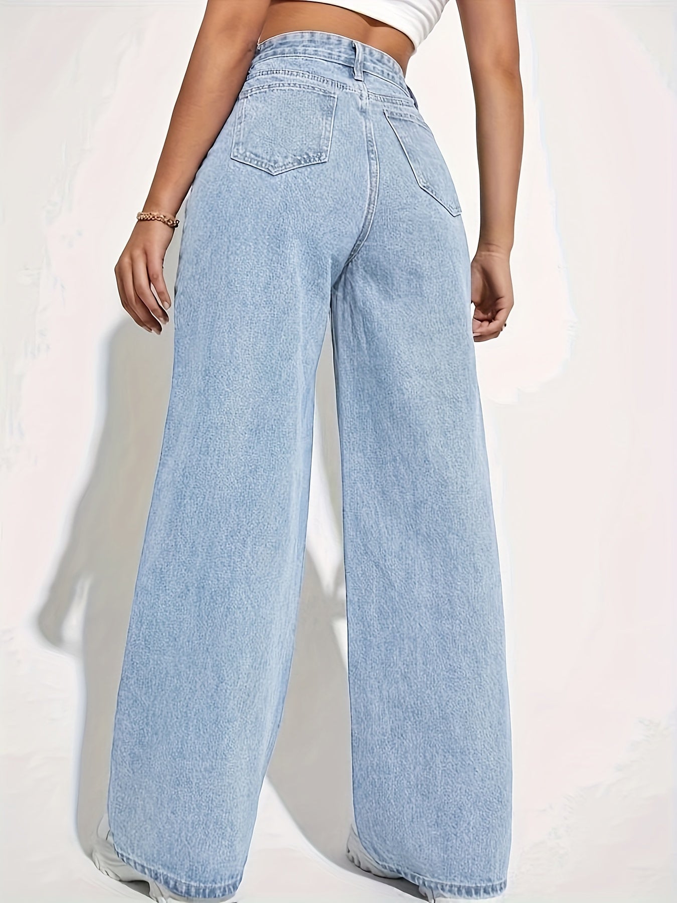 Pantalón Recto Slim Fit Mujer | Viscosa Stretch Casual de Cintura Media Ticotrendy