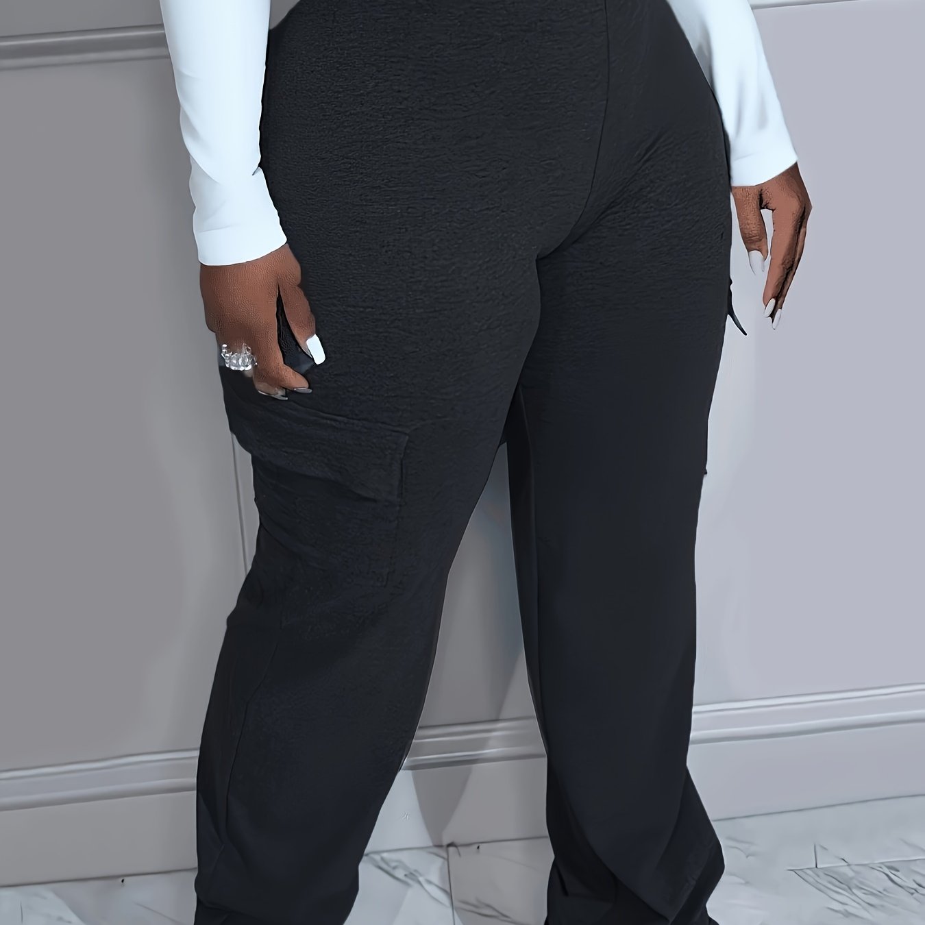 Pantalones Elegantes Mujer Tiro Alto | Alta Elasticidad | Ticotrendy Costa Rica