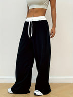 Pantalones Jogger Oversized Color Block | Estilo Casual | Ticotrendy Costa Rica