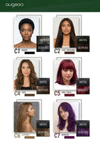 Champú Tinte Natural Base de Hierbas | Cubre Canas Rápidamente | 6 Colores | Tico-Trendy