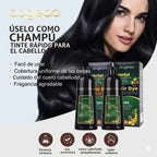 Champú Tinte Natural Base de Hierbas | Cubre Canas Rápidamente | 6 Colores | Tico-Trendy