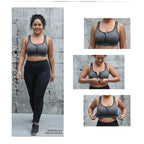 Top Deportivo para Mujer S-5XL | Cremallera Frontal y Push-up | Gimnasio y Yoga | Tico trendy
