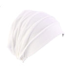 Gorro respirable para mujer, turbante Hijabs para mujer, gorro de tela elástica para la cabeza, gorro suave con volantes para quimio contra el cáncer, bufanda musulmana, venta al por mayor
