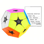 Moyu MoFang JiaoShi Meilong 2x2 Megaminx stickerless Magic Cube Kilominx dodecaedro 2x2 Color Kibiminx Speed Cube