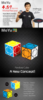 MoYu Cubingclass-cubo de Pandora, juguetes educativos, rompecabezas, cubos mágicos para niños