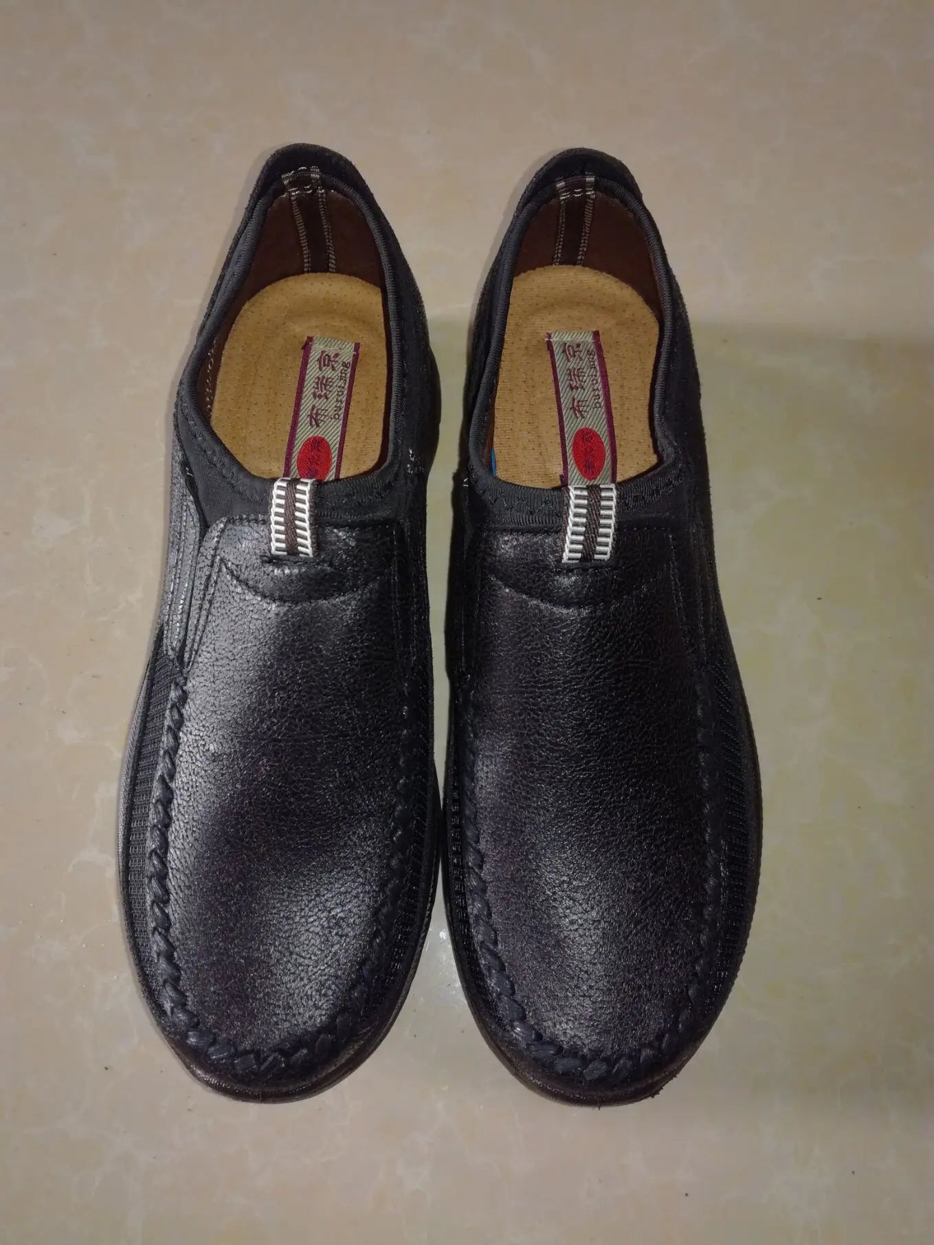Mocasines Hombre Retro 2021 ∣ Casuales Planos ∣ Hechos a Mano Cómodos