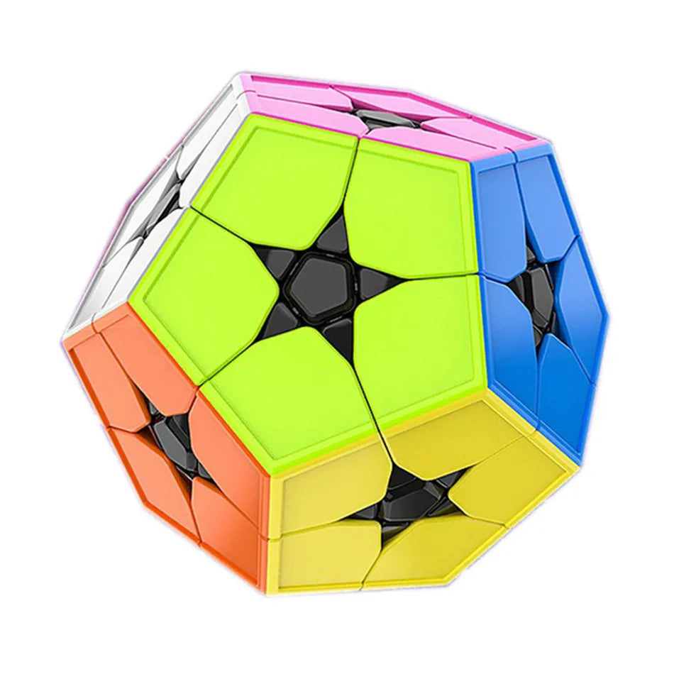 Moyu MoFang JiaoShi Meilong 2x2 Megaminx stickerless Magic Cube Kilominx dodecaedro 2x2 Color Kibiminx Speed Cube
