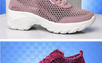 Zapatillas de Malla Hueca con Cordones | Plataforma EVA | Ligeras y Transpirables | Verano