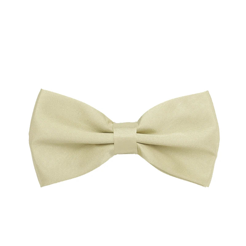 Pajarita ajustada para hombre, pajarita clásica de color negro y dorado, color rojo, verde, rosa, azul y blanco
