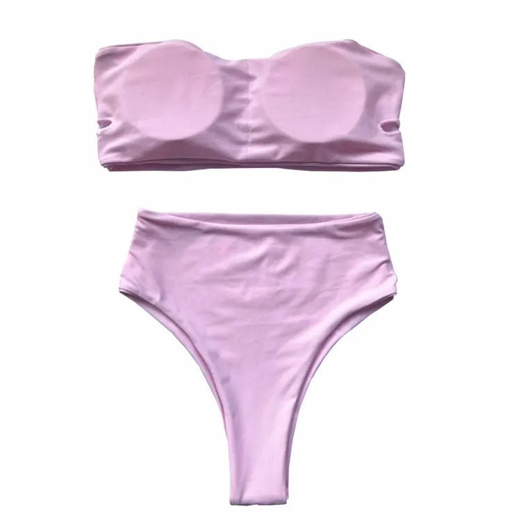 Bikini Brasileño Push Up Sexy - Traje de Baño de Verano