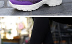 Zapatillas de Malla Hueca con Cordones | Plataforma EVA | Ligeras y Transpirables | Verano