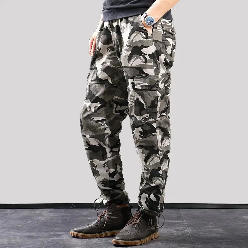 Pantalones Tácticos para Hombre | Camuflaje  | Multiusos Exterior y Trabajo | Ticotrendy