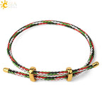 Pulsera de Cristal de Fluorita Reiki con Cuentas Curativas