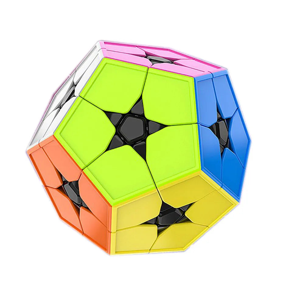 Moyu MoFang JiaoShi Meilong 2x2 Megaminx stickerless Magic Cube Kilominx dodecaedro 2x2 Color Kibiminx Speed Cube