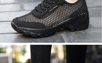 Zapatillas de Malla Hueca con Cordones | Plataforma EVA | Ligeras y Transpirables | Verano