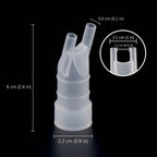 Boquilla Tubo Bucal Plástico Grado Alimenticio | Accesorios Nebulizador Compresor | Uso Universal