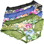 Braguitas de Encaje Floral | Talla Grande 6XL