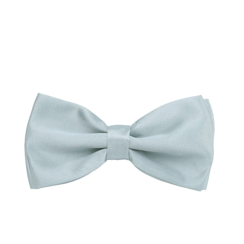 Pajarita ajustada para hombre, pajarita clásica de color negro y dorado, color rojo, verde, rosa, azul y blanco