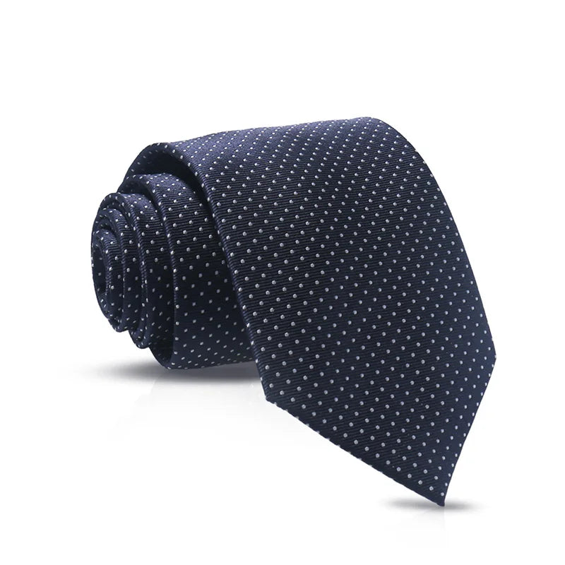 Corbata De Lunares Para Negocios Moda Casual Con Estilo Tico
