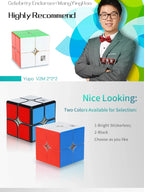 Yongjun-cubo magnético de plástico ABS para niños, cubo mágico educativo de juguete de 2x2x2, de 5x5x5Cm, modelo Yupo V2M