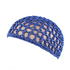Nueva redecilla de punto suave para el cabello, gorro de redecilla de punto de rayón, gorro para el cuidado del cabello, cubierta nocturna para dormir de ganchillo, turbantes, accesorios de herramientas de estilismo