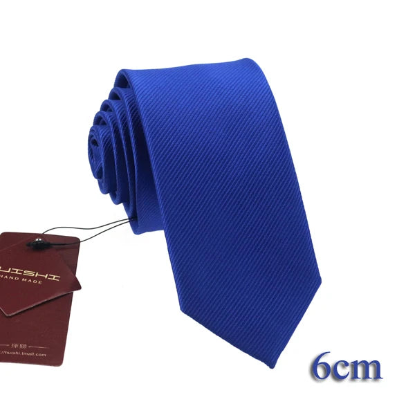 Corbata Jacquard Azul Oscuro Para Hombres Negocios Estilo Tico Elegante
